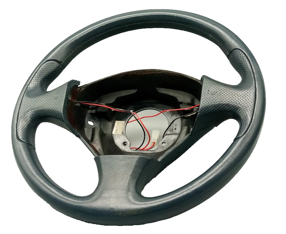 Volante Maserati Coupe 4200GT 2002-2006/Spyder cuero azul 3 radios OEM Foto 1 de 4