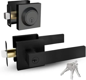 Mega Handles Robell Reversible Interior Door Lever | Modern Stainless Door Locks - Bild 1 von 30