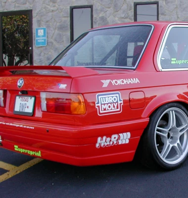 Alerón trasero estilo BMW M3 BMPdesign 325e,325i,318i,is e30 1984-91 Foto 1 de 4