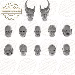 Chaos Gladiators - Lust - Profligates Heads (x12) - Imagen 1 de 1