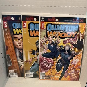 Valiant Quantum & Woody #1-3 NOT GRADED - Picture 1 of 4