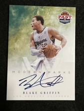 2011-12 Panini Past & Present Modern Marks Auto #2 Blake Griffin SSP Clippers