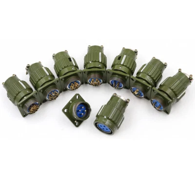 Y2M21-2 Aviation plug and socket Metal Housing 2-14Pin Cable Aviation Connector - Image 1 of 4