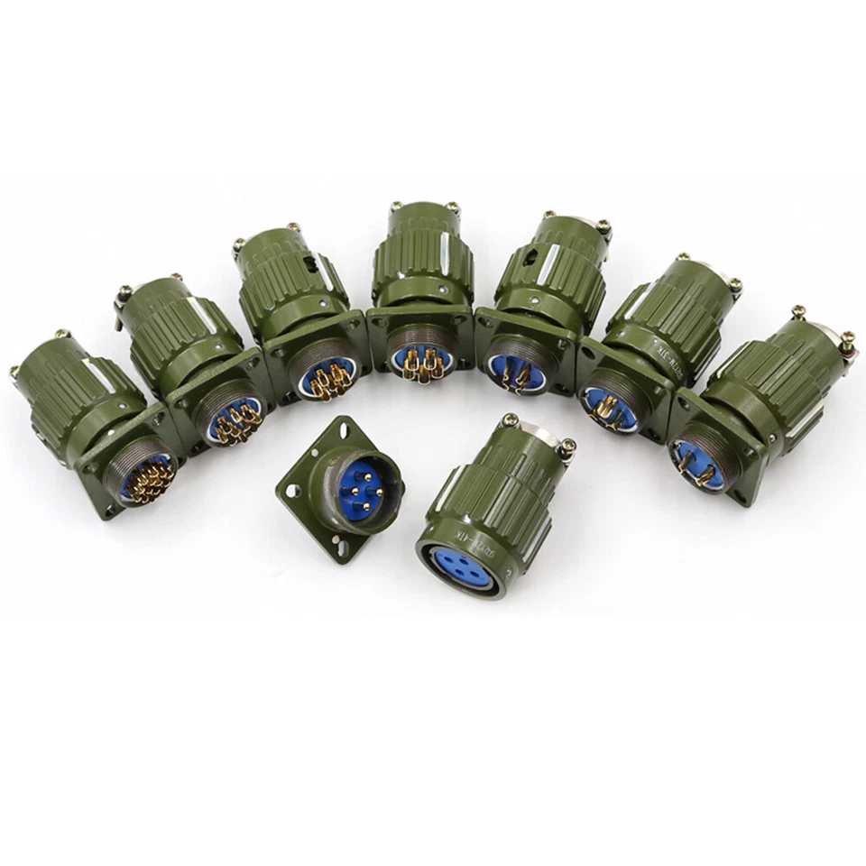 Y2M21-2 Aviation plug and socket Metal Housing 2-14Pin Cable Aviation Connector - Image 1 of 4