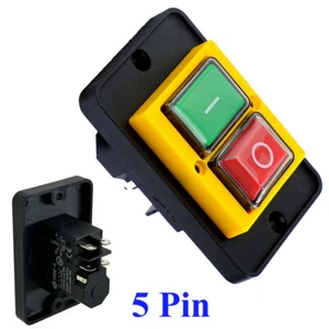 Universal Ersatz Schalter 250V 16A 5Pin Not Stop Schalter - Bild 1 von 13