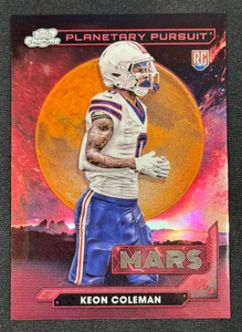 Keon Coleman Rookie Mars Planetary Pursuit 2024 Topps Cosmic Chrome Buffalo - Bild 1 von 2