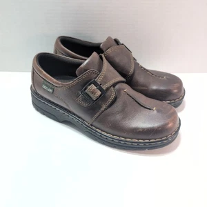 Eastland Women's Syracuse Leather Slip On Loafers Brown Distressed Size 8.5 - Picture 1 of 8