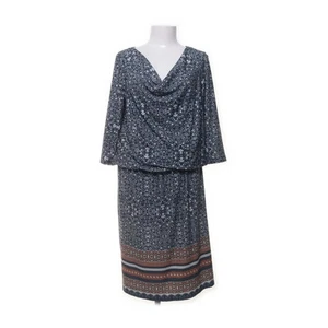 Thom by Thomas Rath, Kleid, Größe: 40, Blau/Mehrfarbig, Elasthan/Polyester #wGt - Bild 1 von 5