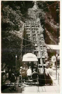 Lynton UK Lynmouth Incline Railroad Devon RPPC Postcard 25-11274 - Picture 1 of 2