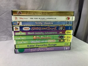 DVDs DVD Posten Kleinkind Sesamstraße Thomas Zug Frosty Rudolph Cartoons Filme - Bild 1 von 4