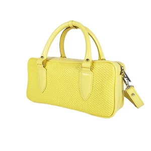 Bolso de hombro personalizado bandolera limón de cuero amarillo para mujer - Imagen 1 de 24