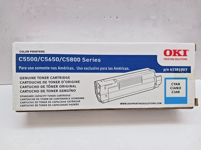 Cartucho de tóner OKI 43381903 - cian Foto 1 de 3