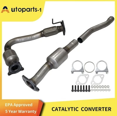 Juego de 2 convertidores catalíticos para Chevy Equinox/GMC Terrain 2010-2017 2,4 L EPA Foto 1 de 4