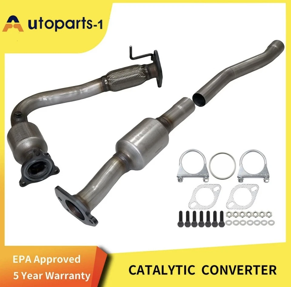 Juego de 2 convertidores catalíticos para Chevy Equinox/GMC Terrain 2010-2017 2,4 L EPA Foto 1 de 4