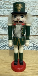 Vintage Tradicional Madera Navidad Cascanueces Decoración Soldado (20,5 cm) - Imagen 1 de 9