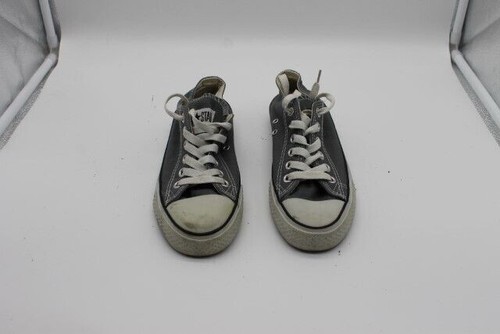 Scarpe Converse AllStar grigie uni con punta e suola bianca numero 37 #A0331