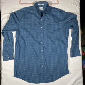 LL Bean Langarm Hemd Knopf faltenfrei traditionelle Passform Größe Large Tall - Bild 1 von 8