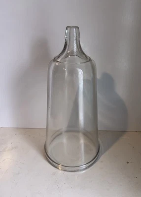 Antiguo embudo de gravedad botella farmacéutica mortero embalsamamiento campana tarro cloche Foto 1 de 4