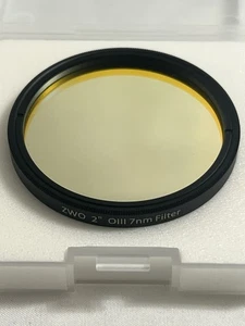 ZWO 2” OIII 7nm D2 Filter Astrophotography Filters ZWO-OIII Oxygen III - Picture 1 of 5