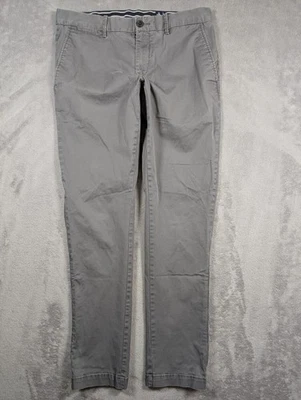 An Original Penguin Mens Slim Fit Chino Pants Size 32x32 Gray Casual Business - Image 1 of 4