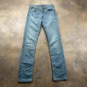 Levi's 504 Jeans Blau Herren (28 Inch Waist) (32 Inch Leg) Regular Fit Classic - Bild 1 von 13