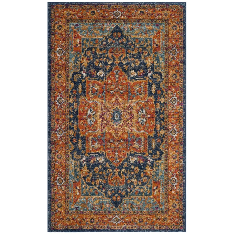 Safavieh EVK275C Contemporary Evoke Collection Area Rug