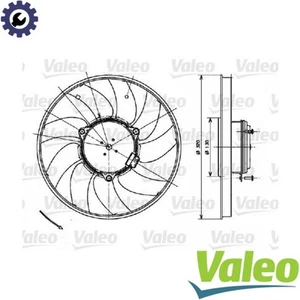 FAN RADIATOR 696083 FOR MERCEDES-BENZ SPRINTER/35-t/Bus/Van/Platform/Chassis - Picture 1 of 6