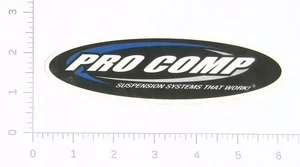 Pro Comp Suspension Systems That Work Off Road Racing Werbung Aufkleber Decal - Bild 1 von 1