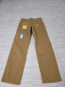 NWT Carhartt Rugged Flex Relaxed Fit Canvas 5-Pocket Work Pant 30 X 30 - M2230 - Picture 1 of 6