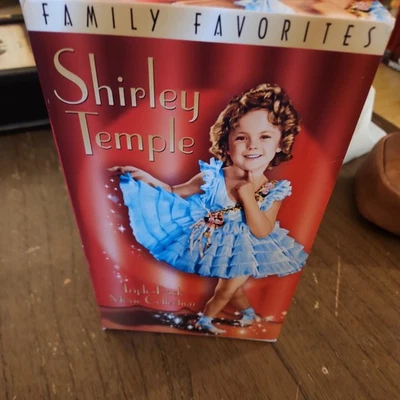 Shirley Temple  (VHS, 2000, 3-Tape Set) Family  Favorites - Image 1 of 3
