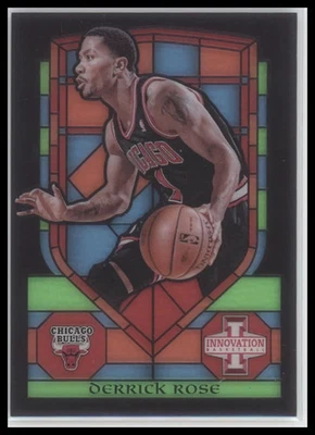 Vitral Derrick Rose 2013-14 Panini Innovation #62 Foto 1 de 2