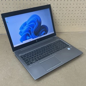 HP ZBook 15 G5 Intel i7-8850H 2.6GHz 16GB RAM 128GB SSD GRADO C - Imagen 1 de 20