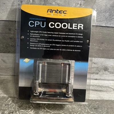 NEW Antec Performance CPU Cooler For Intel Socket 478 & AMD Sockets 754/939/940 - Image 1 of 4