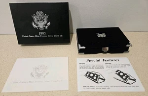 1995 S US United States Premier Silver Proof Set Mint Box COA Münze Geld Währung - Bild 1 von 12