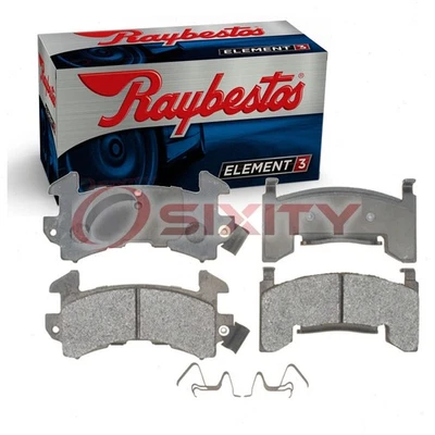 Juego de pastillas de freno de disco trasero Raybestos Element3 para Cadillac DeVille lf 1979-1984 Foto 1 de 4
