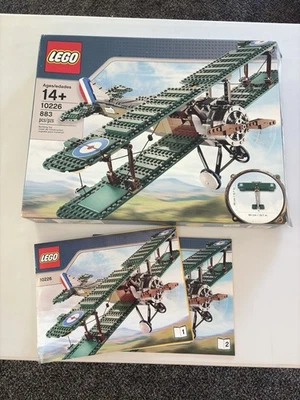 Retired Rare LEGO Creator Expert: Sopwith Camel (10226) w/Box and Instructions - Image 1 of 4