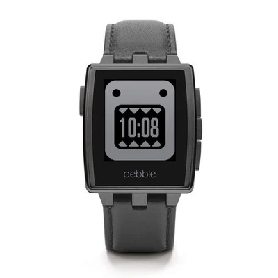 Reloj inteligente Pebble Steel - negro mate Foto 1 de 4