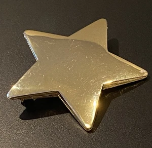 Vintage Brosche goldfarben Direction One Star - Bild 1 von 5