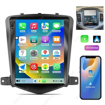 FOR 2009-2015 CHEVROLET CRUZE ANDROID 15 CAR RADIO GPS NAVI WIFI STEREO PLAYER - Image 1 of 4