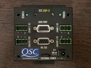 Módulo de procesamiento de procesador de sonido digital QSC DSP-3 #1 - Imagen 1 de 5