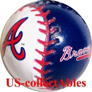Llavero de béisbol Atlanta Braves deportes novedad recuerdos recuerdo coleccionable - Imagen 1 de 3