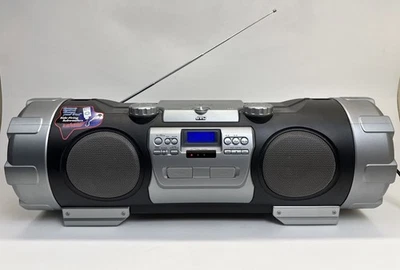 JVC RV-NB20B Kaboom Boombox Stereo CD Guitar Jack ipod - Image 1 of 4
