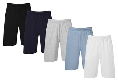 Iconic Jersey Shorts Mens Fruit of the Loom Shorts Boys Casual Shorts - Image 1 of 4