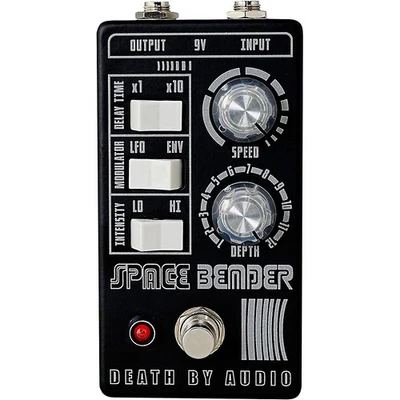Pedal de efectos Death by Audio Space Bender Extreme Chorus/Flanger negro LN Foto 1 de 4