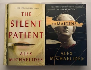 Alex Michaelides Book Set The Silent Patient and The Maidens Hardcover - Imagen 1 de 1