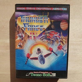 Mega Drive THUNDER FORCE 4 Sega Mega Drive Megadrive MD Namco From Japan used
