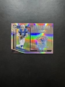 Panini Donruss Optic 2021 - Logotipos legendarios Carson Wentz #LL-9 - Imagen 1 de 2