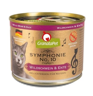 4260165184243 GRANATAPET Symphonie No.10 Wild boar and duck - nassfutter für Kat - Bild 1 von 2