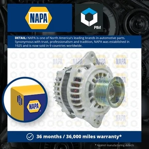 Alternator fits ISUZU RODEO Mk1 3.0D 07 to 12 NAPA 8973618710 8980060840 Quality - Picture 1 of 2