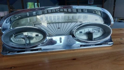 Cuadro de instrumentos velocímetro EDSEL 1959 tablero calibre Ranger Corsair Foto 1 de 4